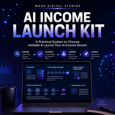 AI Income Launch Kit — practical AI income launch toolkit
