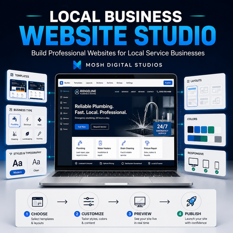 Local Business Website Studio — website-building toolkit for local businesses